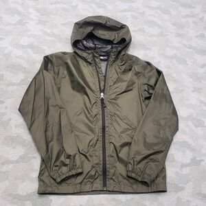 The North Face Jacket Youth Boys Large Green Full Zip Hooded DryVent Outdoors
